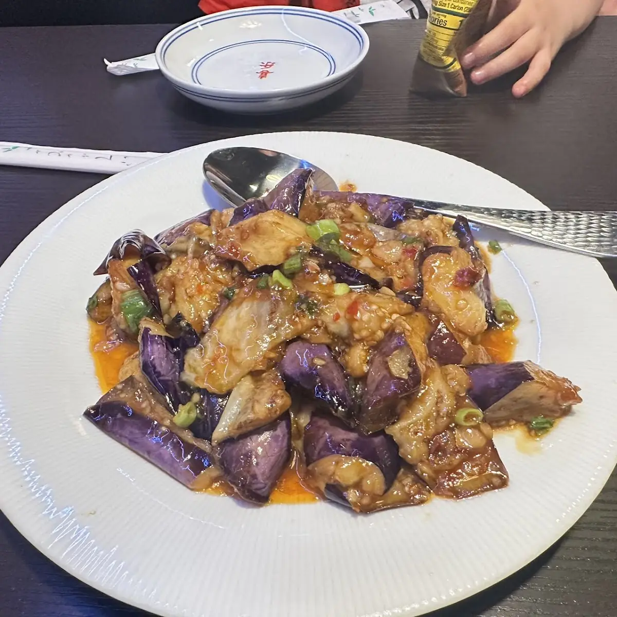 鱼香茄子 eggplant w garlic sauce